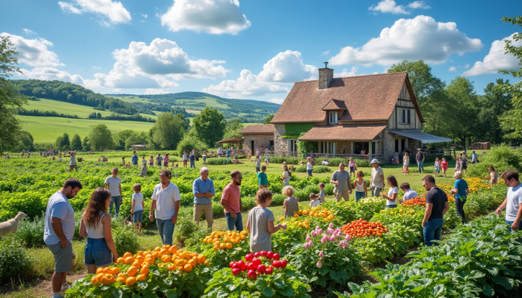 partez à la découverte de la ferme du puy de la velle à villers-saint-martin lors d'une journée spéciale orchestrée par la spiruline du doubs : rencontres, visites et initiation à la production locale de spiruline au programme.