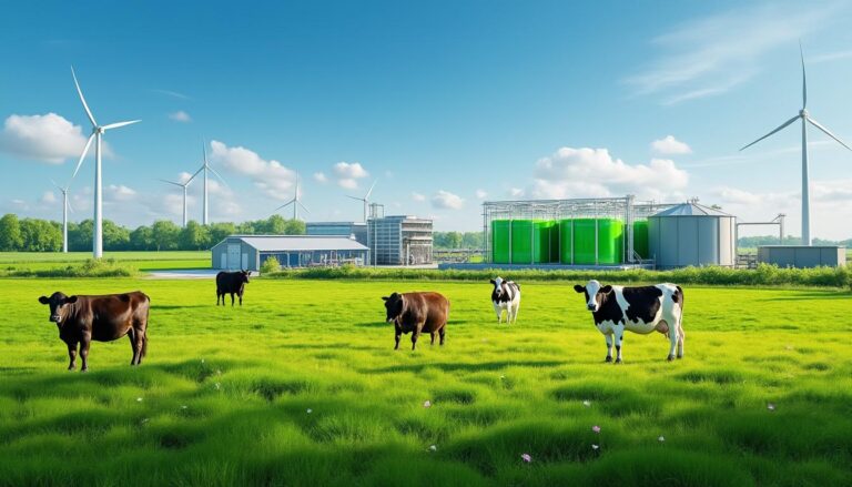 découvrez comment la ferme de la fresnaie à frasnoy allie élevage, méthanisation et culture de spiruline pour proposer un modèle agricole innovant et durable, respectueux de l’environnement et du bien-être animal.