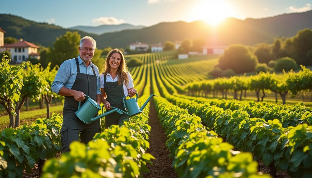 à torreilles, alain et christiane cultivent avec passion l'or vert de la commune, mettant en valeur leur savoir-faire local et leur engagement pour une agriculture durable.